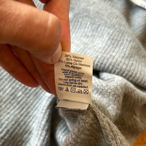 Madewell Gray Crewneck Sweater Size Small - Picture 7 of 8